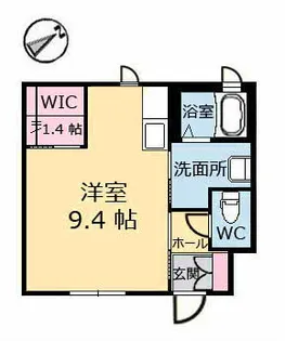ディアス昭和【1階】の間取り