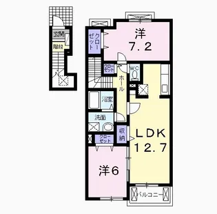 メゾンド・ラ・メールの間取り