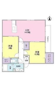 静岡県静岡市葵区籠上【アパート】の間取り