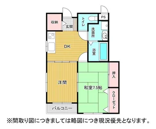 コーポ・サンズ【4階】の間取り