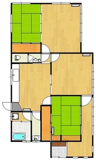 山口県周南市秋月3【一戸建】の間取り