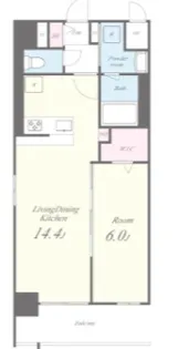 ディアコートオリヴィエ【3階】の間取り