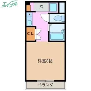 バロンズマンション【1階】の間取り