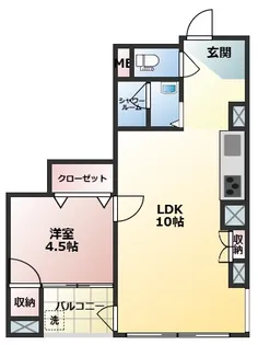 ビジネスハイツ川口【8階】の間取り