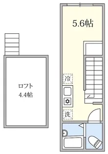 キャリコ大森【2階】の間取り