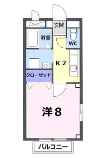 天神ヒルズA【1階】の間取り