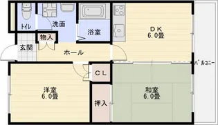 オーク国分【3階】の間取り