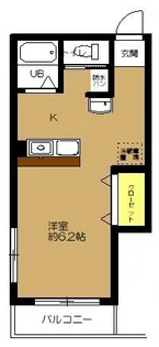 登美屋ビル【3階】の間取り