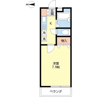 ウエスト・パサージュ【1階】の間取り