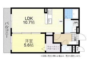 Bliss高松【3階】の間取り