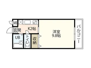 KSビル【3階】の間取り