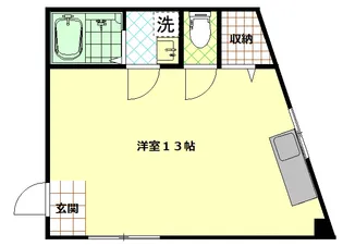 平和町ビル【4階】の間取り