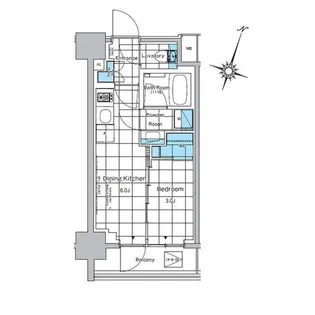 東京都千代田区神田須田町1【マンション】の間取り