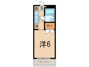 ロワ-ル北千束【4階】の間取り