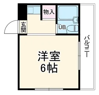 スカイコート中央林間【3階】の間取り