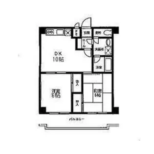 だるま第一ビル【2階】の間取り