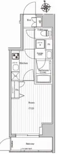 プレミアムキューブG東新宿【1階】の間取り