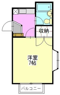 ヒルズ伊勢原【2階】の間取り