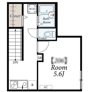 リブリ・宮坂【2階】の間取り