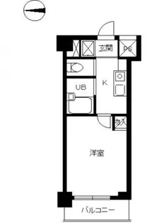 東京都新宿区新宿5【マンション】の間取り