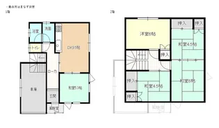青森県青森市はまなす1【一戸建】の間取り