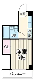 バロール横浜【2階】の間取り