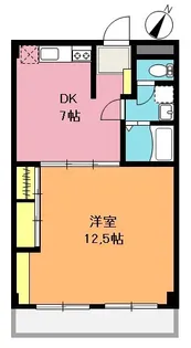 アゼリアコーポ【1階】の間取り