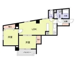 東京都台東区浅草橋3【マンション】の間取り