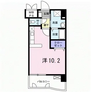 ブリランテピアッツァ【7階】の間取り