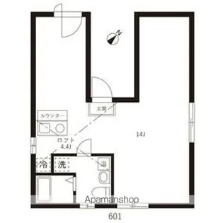 コルク本駒込【5階】の間取り