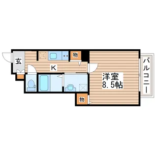 飛鳥【1階】の間取り