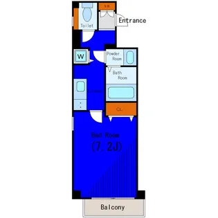 東京都大田区千鳥1【マンション】の間取り