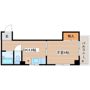 メゾン陽光【2階】の間取り