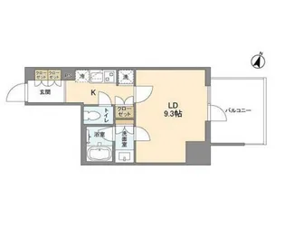LaSante麹町【5階】の間取り