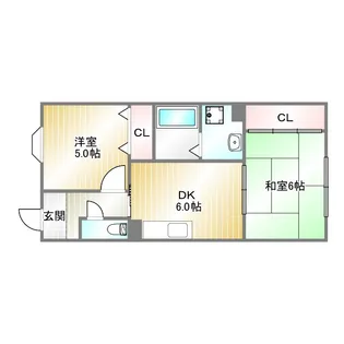 マックコート【3階】の間取り