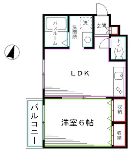 荻窪サイト【3階】の間取り