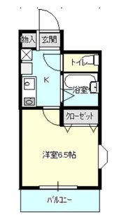 メゾラック諏訪【1階】の間取り