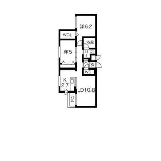 Royal Terrace Hassamu(ロイヤルテラス発寒)【3階】の間取り