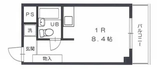 小松コーポ御幸【3階】の間取り