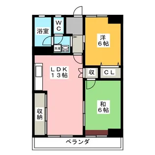 永安ビル【7階】の間取り