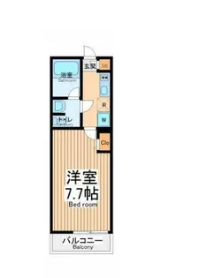 神奈川県大和市林間2【アパート】の間取り