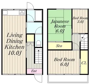 神奈川県相模原市中央区東淵野辺1【一戸建】の間取り