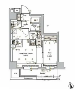 SYFORME OSHIAGE【2階】の間取り