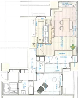 ウェリスシティ大森タワー【7階】の間取り