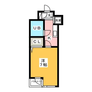 パープルハイツ川口【2階】の間取り