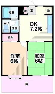 東京都立川市柴崎町1【アパート】の間取り