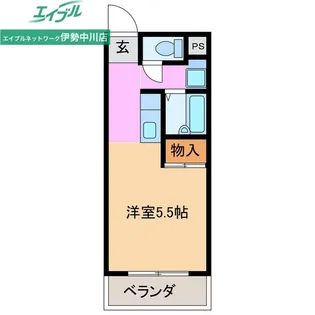 ビラ・ウィング【2階】の間取り