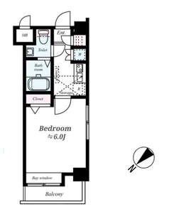 福岡県福岡市南区大楠2【マンション】の間取り