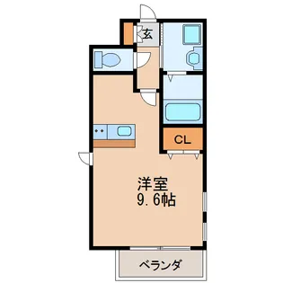 プレサンス新栄デコール【5階】の間取り