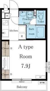 リブリ・GRAND葵【3階】の間取り